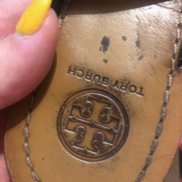 Tory Burch flip flops sandal size 9 - Picture 4 of 5